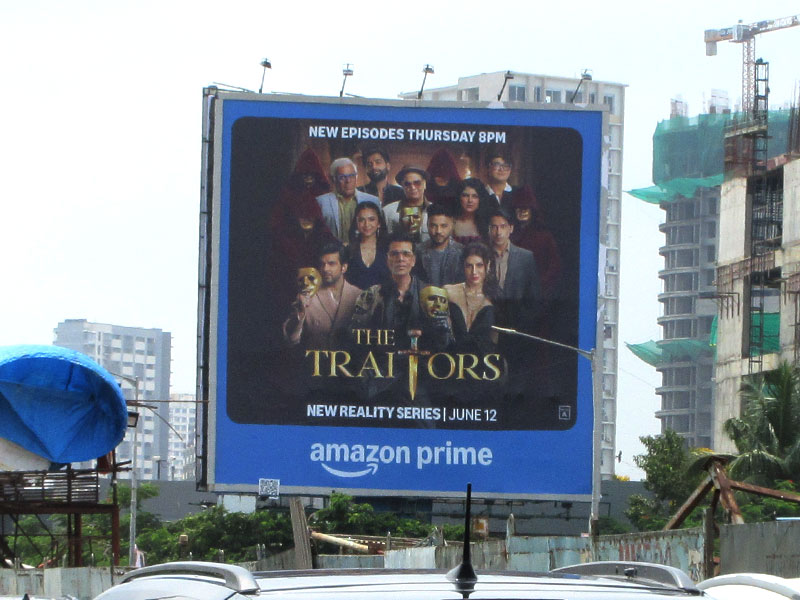 Amazon The traitors New Series Ad